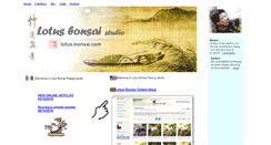 Desktop Screenshot of lotus-bonsai.com